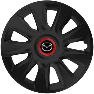 KRYTY KOLIES PRE MAZDA 15" STRATOS RR black 4ks